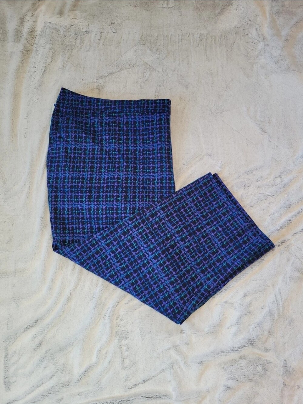 Isaac Mizrahi Live Womens Petite Plus Size 32WP Pants Stretch Pull On Cropped